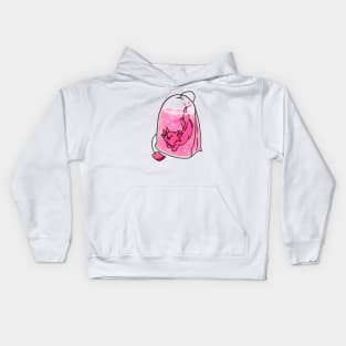 Axolotl Teabag Kids Hoodie